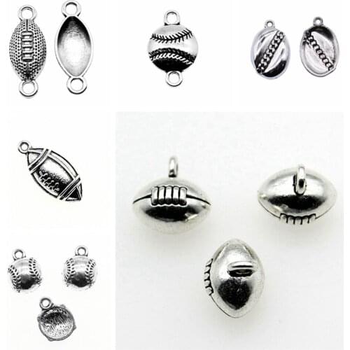 Tristana American Football Charms designer charms for jewelry making diy jewelry kit accessories