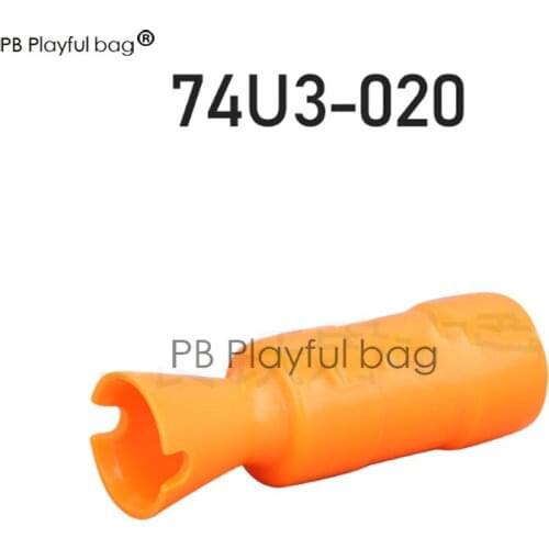 Outdoor sports fun toys STS-019-020 nylon black orange flash hider for STS701 702 703 water bullet gun accessories MD74