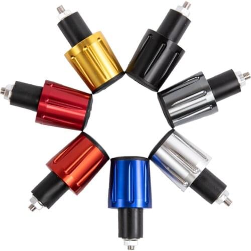 7/8'' 22mm Motorcycle Handlebar Grips End Handle Bar Cap End Plug For Honda Yamaha Suzuki For Ducati For BMW Kawasaki 85 125