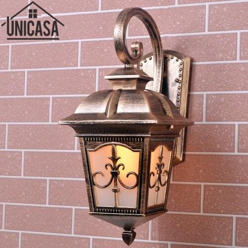 Garden Outdoor Wall Lights Vintage Pathway Antique Sconce Aluminum Industrial landscape home Lighting Modern waterproof Lamp