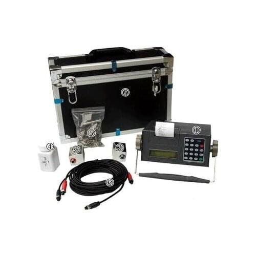TDS-100P portable ultrasonic flowmeter M1 50-700mm with printer