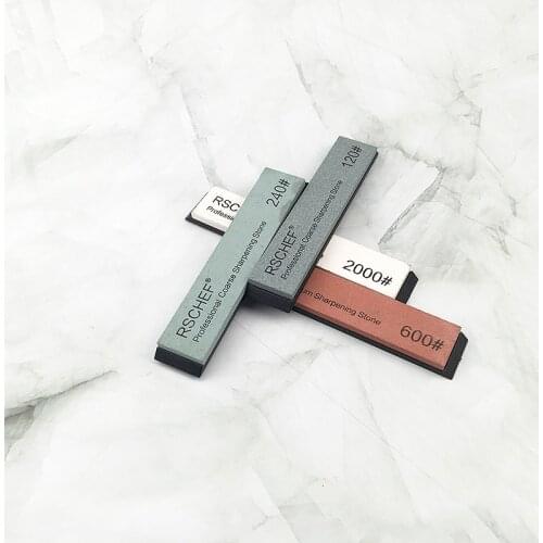 Large rs whetstone sharpener kitchen restaurant household knife sharpening honing tool professional fixed angle whetstone tool