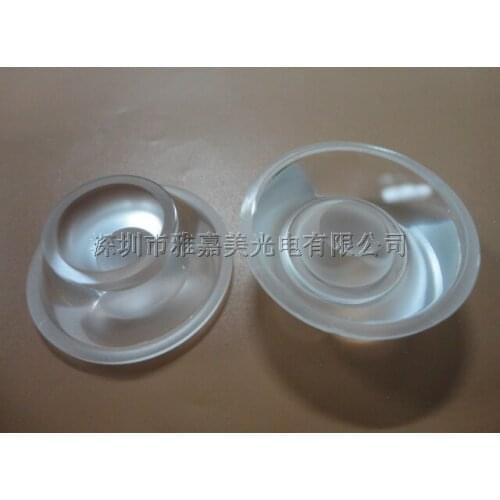 High quality COB lens diameter 41MM 30 degrees Shamian Integrated light source LED lens , high power lens
