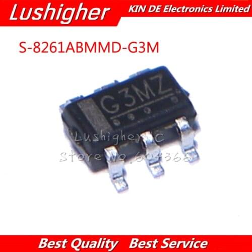 10pcs S-8261 S-8261G3M SOT23 S-8261ABMMD-G3M SOT-23 4.28V