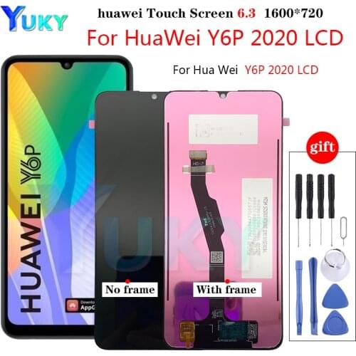 6.3"LCD for Huawei Honor 9A LCD Display Touch Screen For Huawei Enjoy 10E LCD MOA-LX9N Repair For Honor 9A Y6 2020 LCD Screen