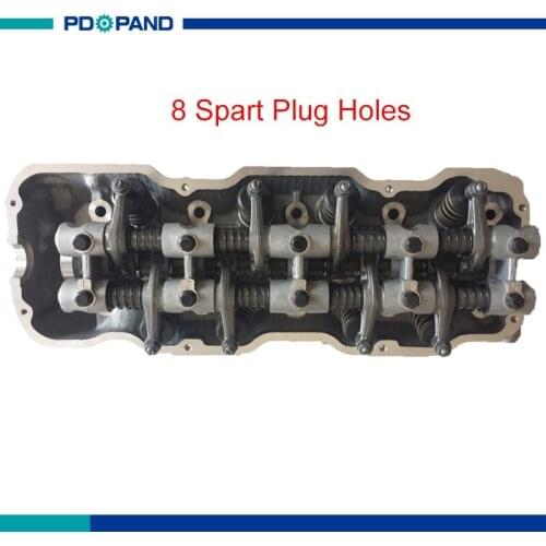 8 Spark Plug Holes Motor Part Z24 cylinder head Assembly 11041-20G18 1104120G18 for Nissan D21 Pathfinder Forklift Terran 2.4L