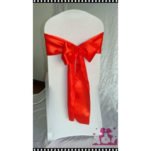 Free Shpping 100 Cheap with high quality Chair Sash for Wedding & Party Supplies Outlet Center chair sash