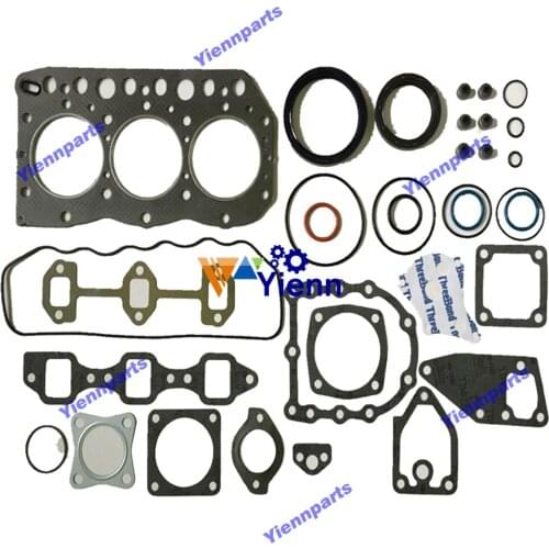 3TNC80 3TNC80L Full Overhaul Gasket Kit For Yanmar Engine F200 Loader Tractor Excavator Diesel Engine Repair Parts