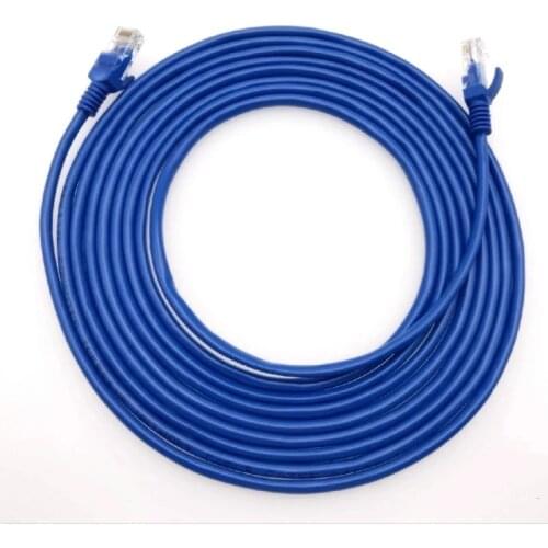 Computer Network Cable 1m/10m RJ45 Ethernet Network LAN Cable Cat 5e Channel UTP 4Pairs 24AWG Patch Cable Router Interesting