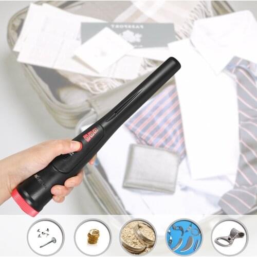 KKmoon Pinpointer Metal Detector Portable Pin Pointer Treasure Hunting Tool Buzzer Vibration with LED Indicators