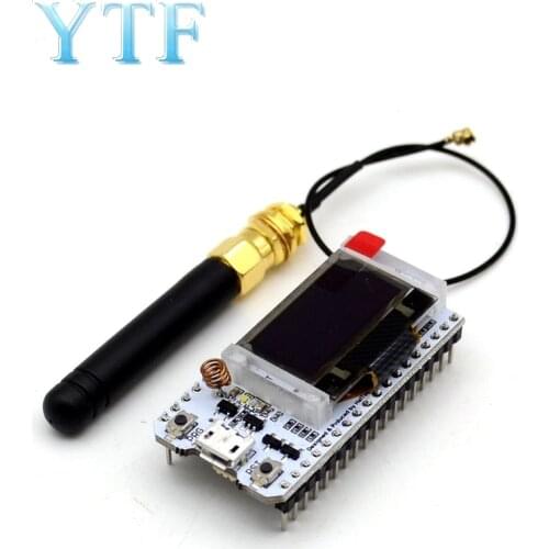 868MHz/915MHz LoRa ESP32 Oled Wifi SX1276 Module IOT with Antenna For Arduino Electronic Kit Pcb Version