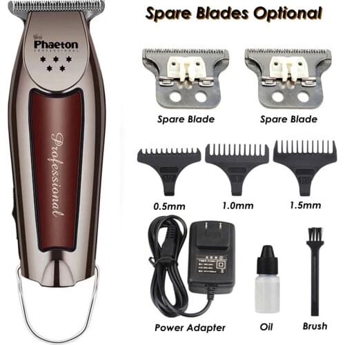 100-240V Professional Hair Clipper Electric Hair Trimmer 0.1mm Hair Cutting Machine For Men Beard Trimmer Shaver Haircut Clipper
