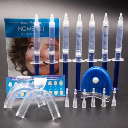 Teeth Whitening 44% Peroxide Dental Bleaching System Oral Gel Kit Tooth Whitener New Dental Equipment 10/6/4/3pcs droshipping