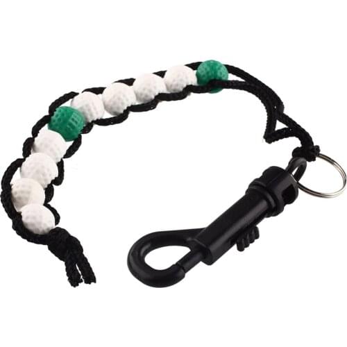 Golf Score Counter Golf Stroke Score Counter Plastic Golf Ball Beads Putt Counter Training Accessories Aids Easy To Use