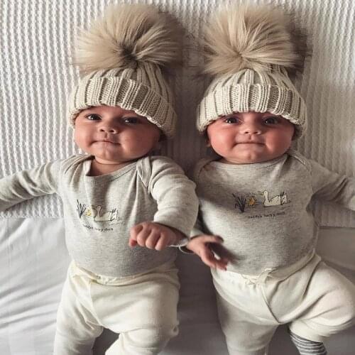 Newborn Toddler kid Knitted Thick Hat Baby Boys Girls Cotton Warm Cap for Children 2020 Winter Soft Head Clothing Accessories