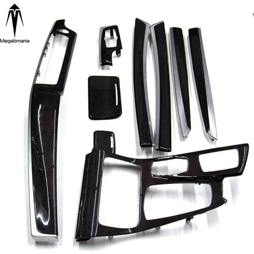 Applicable to for BMW F10 F18 modified carbon fiber interior carbon fiber door trim central control instrument panel