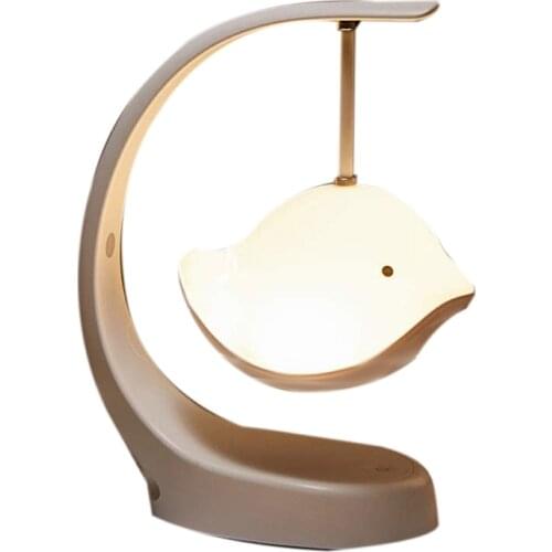 Night Light for Kids Baby or Girls, Bluetooth Speaker with Music, 7 Color Changing for Room Decor, Cute Bird Lamp