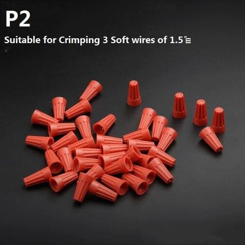 P2 Spike rotating wire closed terminal lugs press line cap screw-type terminal cap Terminals Pressure Line Cap Wire Connectors