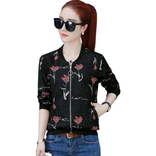 2021 Women Jacket Female Short Jacket Womens Zipper Coats Plus Size 5XL Jackets Thin Spring Summer Coat Loose Casual Top C736