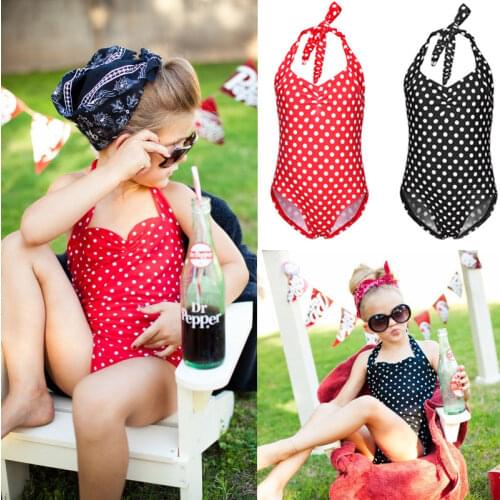 2-8T Children swimwear girls One piece swimwear baby kids biquini infantil swimsuit girl 2019 New summer bathing suit