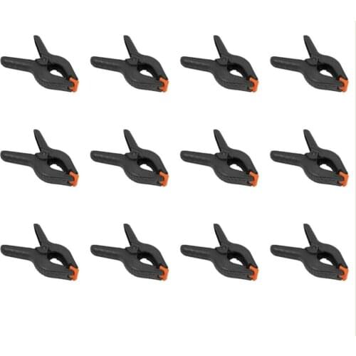 10/5/1pcs 2inch Spring Clamps Plastic Nylon Clamps For Woodworking Spring Clip Photo Studio Background DIY Woodworking Tools