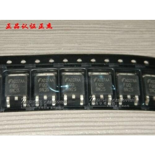 100% New&Original FQD9N25 SOT252 N-FET 250V 7.4A