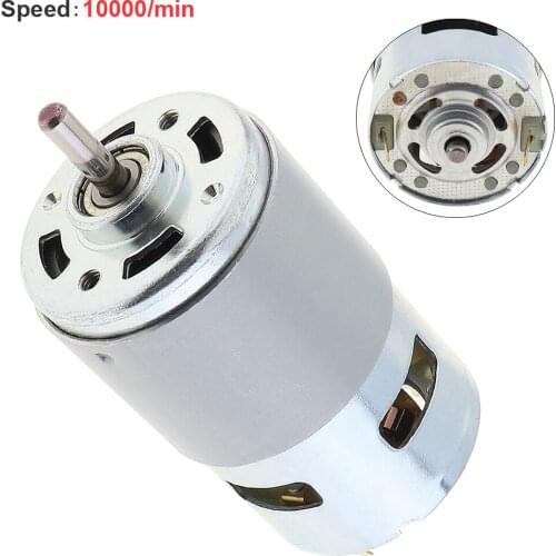 795 DC 12V 10000RPM Double Ball Bearing High Speed Motor with Cooling Fan and High Torque for Sprayer Car Wash Pump electric fan