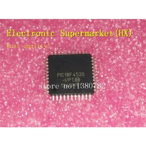 Free Shipping 50pcs/lots PIC18F4520-I/PT PIC18F4520 18F4520 TQFP-44 New original IC In stock