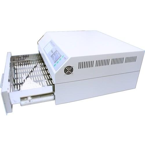 Lead-free BGA desktop infrared reflow oven T-962A+ 2300W Wave Infrared IC Heater thermostat LED BGA SMD SMT Rework Sation