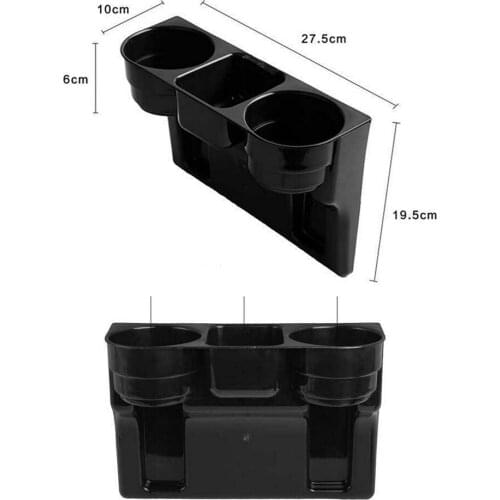 For Skoda Octavia A2 A5 A7 Fabia Rapid Superb Yeti Roomster Front Seat Mount Phone Holder Car Drinks Holders Multil