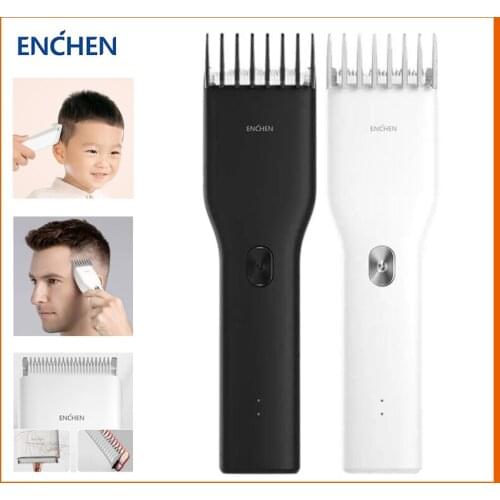 ENCHEN Boost Electric Hair Trimmer Cordless USB Rechargeable Electric Hair Clipper With Adjustable Comb For Kids or Adult