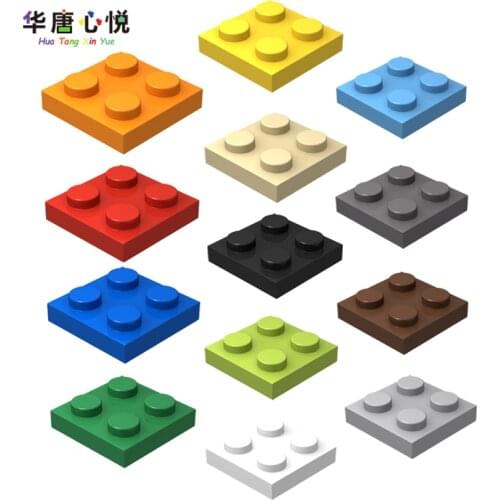 MOC 3022 Assembles Particles Accessories Components 2x2 Normal Board 20PCS Bricks Colorful Building Blocks Educational Toy City