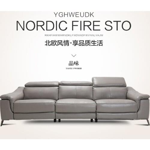 Living Room Sofa set 3 seater sofa recliner electrical couch genuine leather sectional sofas muebles de sala moveis para casa