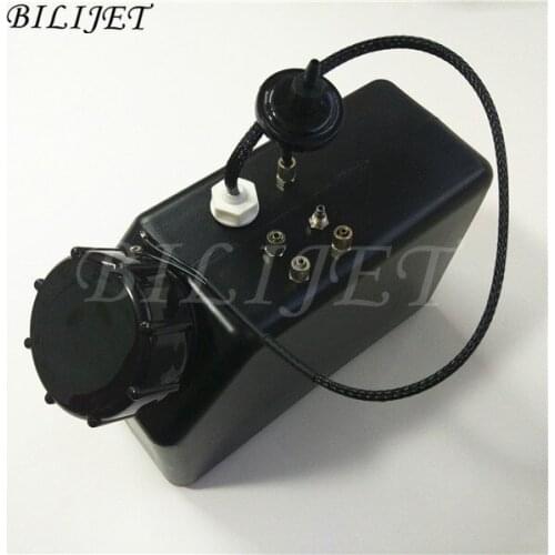 UV flatbed plotter printer longrun Yotta orient longke bulk ink system adapter ink sub tank bottle 1L with liquid sensor,filter