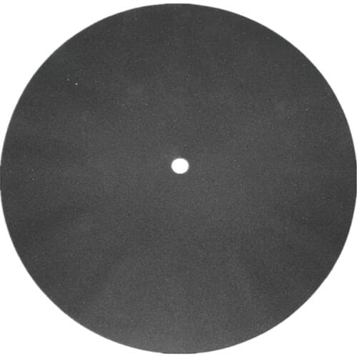 170mm Anti-vibration Silicone Pad Rubber LP Antislip Mat for Phonograph Turntabl 24BB