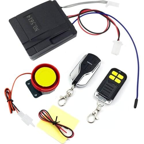 Motorcycle Anti-Theft Security Alarm System Remote Control Moto Bike Scooter Alarm for Honda Suzuki Yamaha Kawasaki KTM