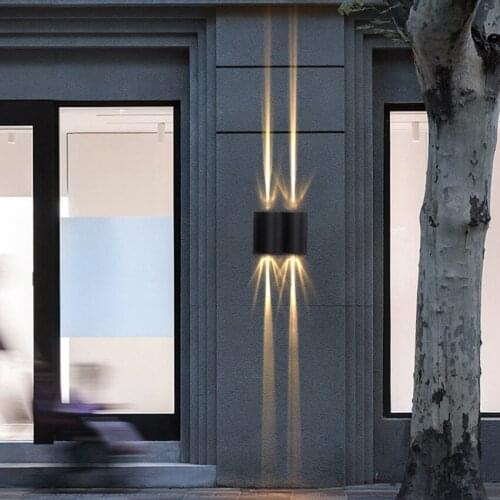 Modern 12W LED Outdoor Waterproof Wall Lamp Home Decorative Lighting Wall Sconce Porch Garden Wall Light LED Wall Lamps BL68