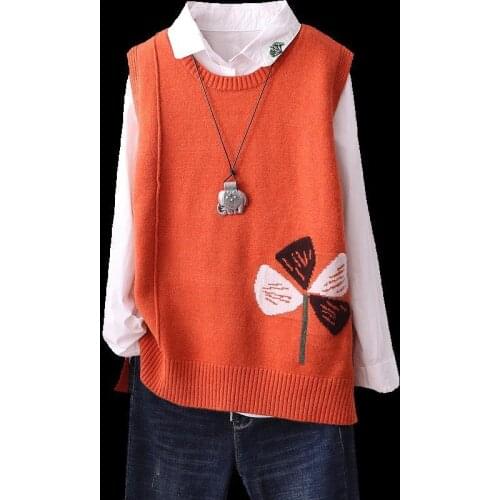 Vy1155 2020 spring autumn winter new women fashion casual warm nice Sweater woman female OL knitted vest oversized sweater