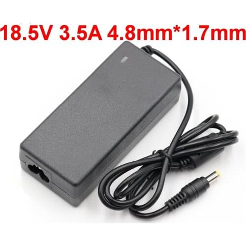 18.5V 3.5A 4.8*1.7 laptop Charger Adapter For HP Compaq nc6320 6200s nc6120 nc6230 NX6140 6520s 6720s CQ510 CQ610 ZT3000 ZT3400
