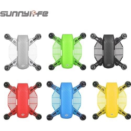 Sunnylife Finger Guard For DJI SPARK Hand Guard Dam-board Protection Fence Protective Colors Available Drone Accessories