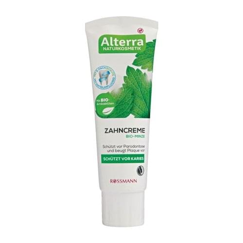 Alterra Toothpaste Organic Mint Content 5x Effect 75 ml