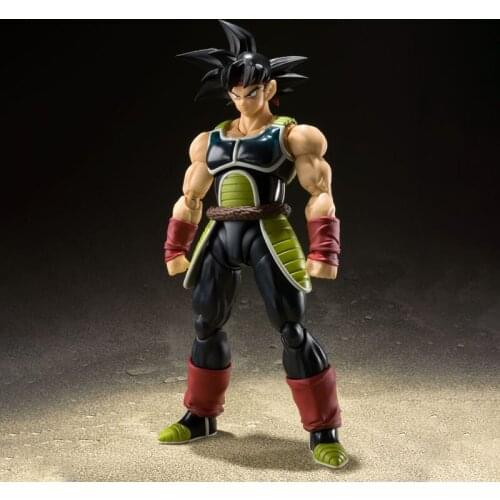 BANDAI SHF Anime Dragon Ball Z Son Goku Father Burdock Joint Movable Collection Model Action Figure Toys Christmas Gifts Kids