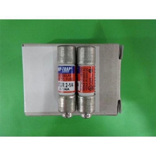 Free shipping 5pcs ATQR 2 1/4 AMP TRAP 10X38 faray ceramic fuse 2.25A delay