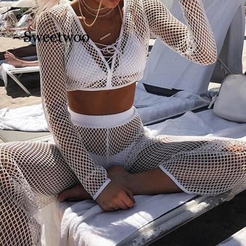 Hollow Out 2 Pieces Bikini 2020 Sexy Thong Bikini Triangle Swimsuit Female High Cut Swimwear Women Bathing Suit Push Up Biquini