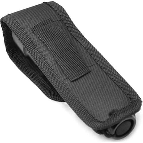 C8 Flashlight Pouch LED Torch Holster Case Outdoor Camping Hiking Molle Led Lenser Flashlight Pouch