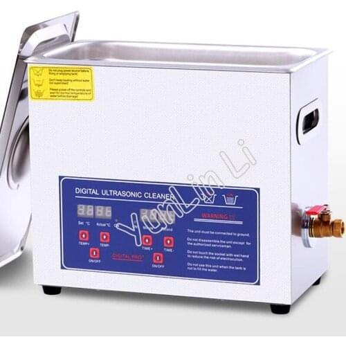 6.5L Digital Ultrasonic Cleaner 110V/220V 180W New Design Watches Cleaning Machine 40000Hz Jewelry Washer PS-30A