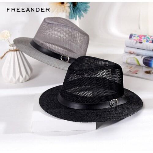 Freeander 2018 New Fashion Hats Bucket Women Man Fishing Hiking Hat For Woman Bucket Hat Beach Wear Hollow Girls Vento Hats