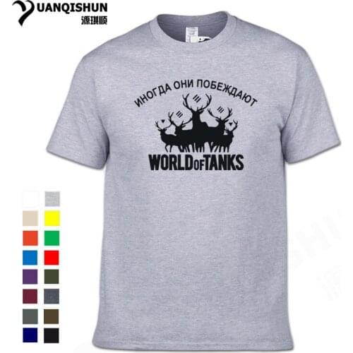 Funny Russian Letter printing Tshirt Sometimes They Win world of tanks T Shirts Boutique Men Game match T-shirt 100% Cotton 3XL