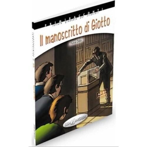 Il Manoscritto di Giotto + CD-Italian Reading Book Medium Level (A2-B1) fulvia Oddo Nuance (TURKISH)