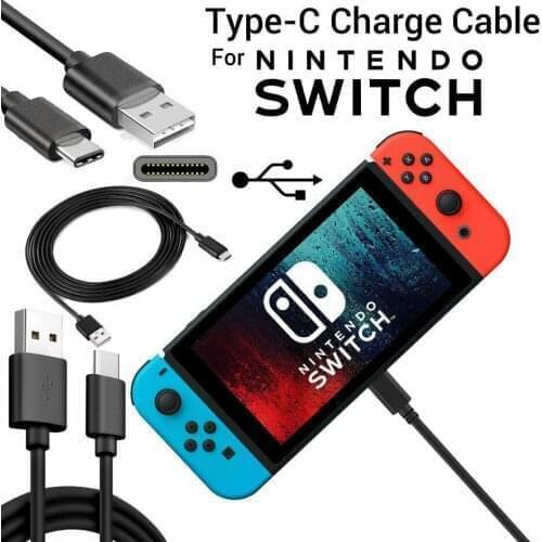 USB 3.1 Typ C Cable for Nintend Switch Charger Charging Lead Cable Long Cable Support Data Syncing Battery Charging
